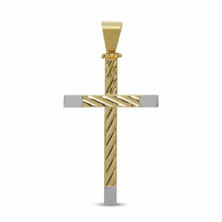 Men's Cross in 18K Gold