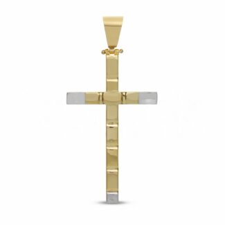 Men's Cross in 18K Gold