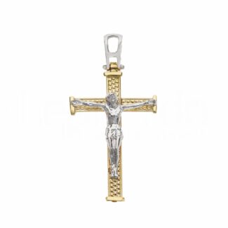 Men's Cross in 18K Gold