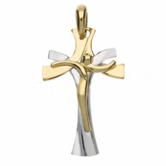 Men's Cross in 18K Gold