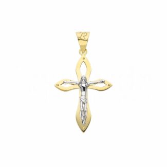 Men's Cross in 18K Gold