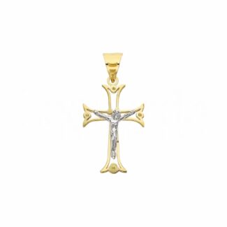 Men's Cross in 18K Gold
