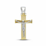 Men's Cross in 18K Gold