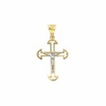 Men's Cross in 18K Gold
