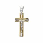 Men's Cross in 18K Gold