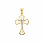 Men's Cross in 18K Gold