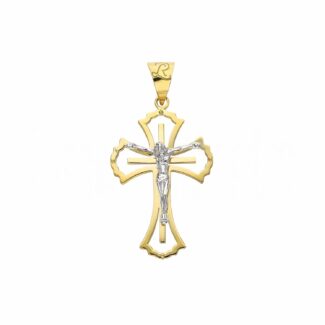 Men's Cross in 18K Gold