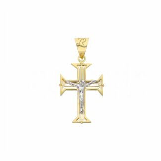 Men's Cross in 18K Gold