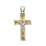 Men's Cross in 18K Gold