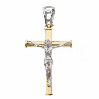 Men's Cross in 18K Gold