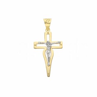 Men's Cross in 18K Gold