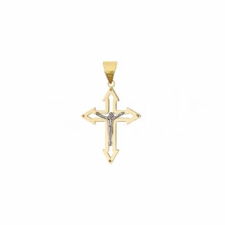 Men's Cross in 18K Gold