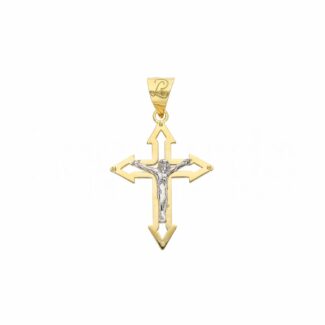Men's Cross in 18K Gold