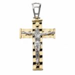 Men's Cross in 18K Gold