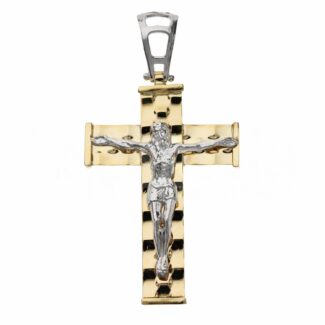 Men's Cross in 18K Gold
