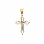 Men's Cross in 18K Gold
