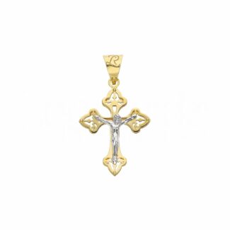 Men's Cross in 18K Gold