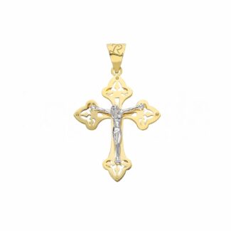 Men's Cross in 18K Gold