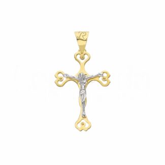 Men's Cross in 18K Gold