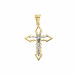 Men's Cross in 18K Gold