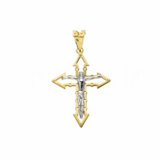 Men's Cross in 18K Gold