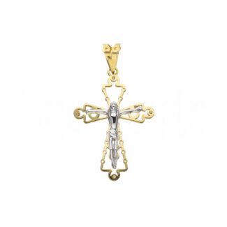 Men's Cross in 18K Gold