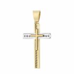 Men's Cross in 18K Gold