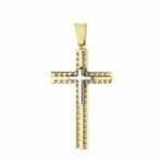 Men's Cross in 18K Gold