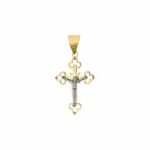 Men's Cross in 18K Gold