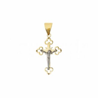 Men's Cross in 18K Gold
