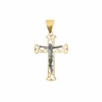 Men's Cross in 18K Gold