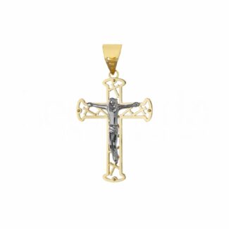 Men's Cross in 18K Gold
