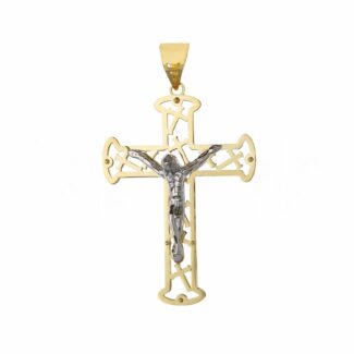 Men's Cross in 18K Gold