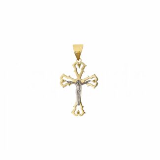 Men's Cross in 18K Gold