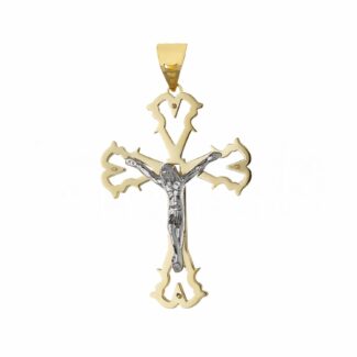 Men's Cross in 18K Gold