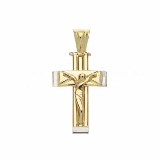Men's Cross in 18K Gold