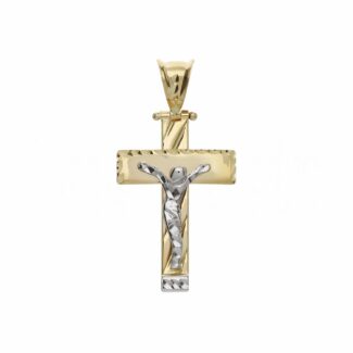 Men's Cross in 18K Gold