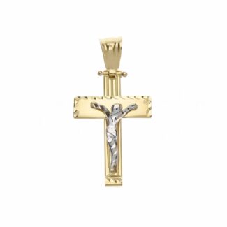 Men's Cross in 18K Gold