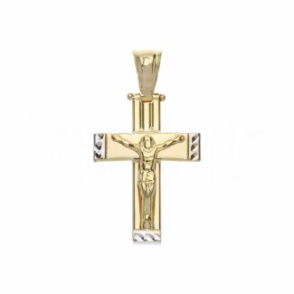 Men's Cross in 18K Gold