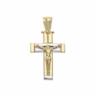 Men's Cross in 18K Gold