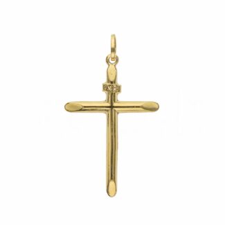 Men's Cross in 18K Gold