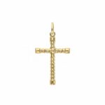 Men's Cross in 18K Gold