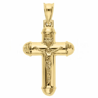 Men's Cross in 18K Gold