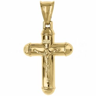 Men's Cross in 18K Gold