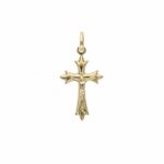 Men's Cross in 18K Gold