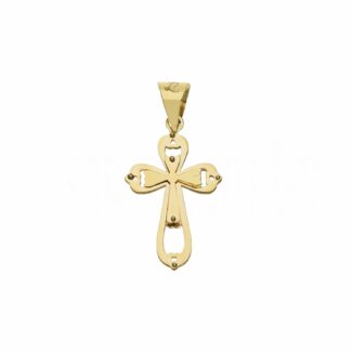 Men's Cross in 18K Gold