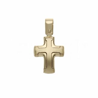 Men's Cross in 18K Gold