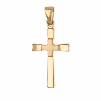 Men's Cross in 18K Gold