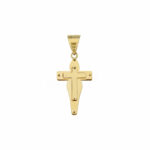 Men's Cross in 18K Gold