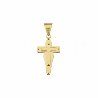 Men's Cross in 18K Gold